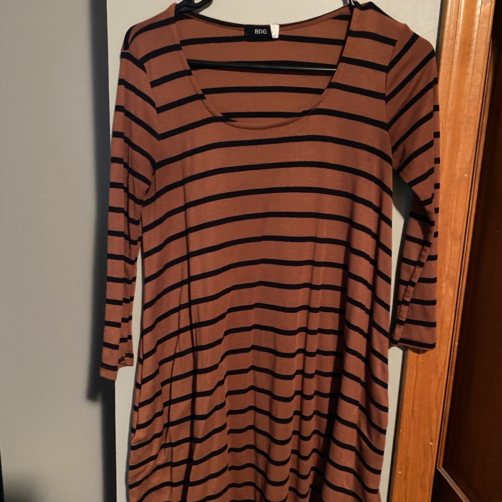 BDG three quarter sleeve dress